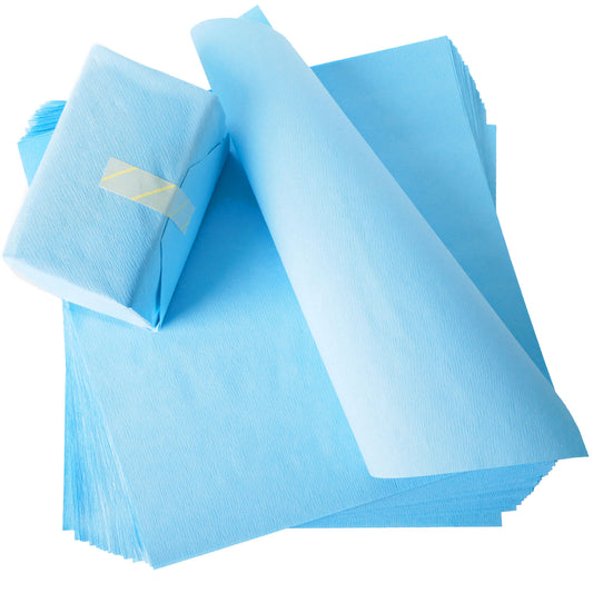 Autoclave CSR Sterilization Wrap, Dental Cellulose Crepe Paper, Sterilization with Steam & EO