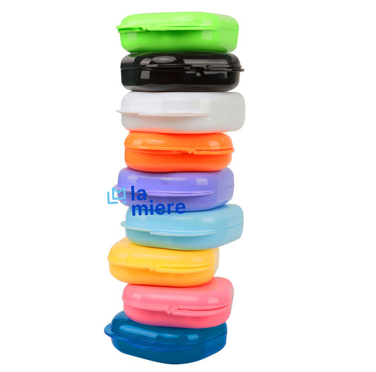 Retainer Case with Vent Holes, Mouth Guard Case Denture Case