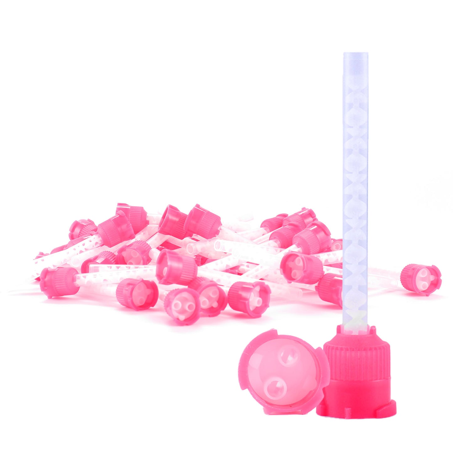 LA MIERE 50 Pcs High Performance Impression Mixing Tips,  Compatible with Impression Material Dispenser Systems